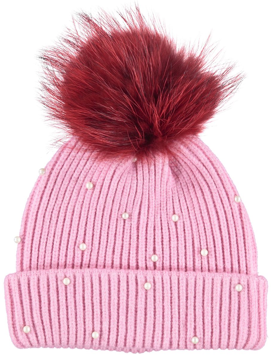 Safina Hat Rosa/sterk rød