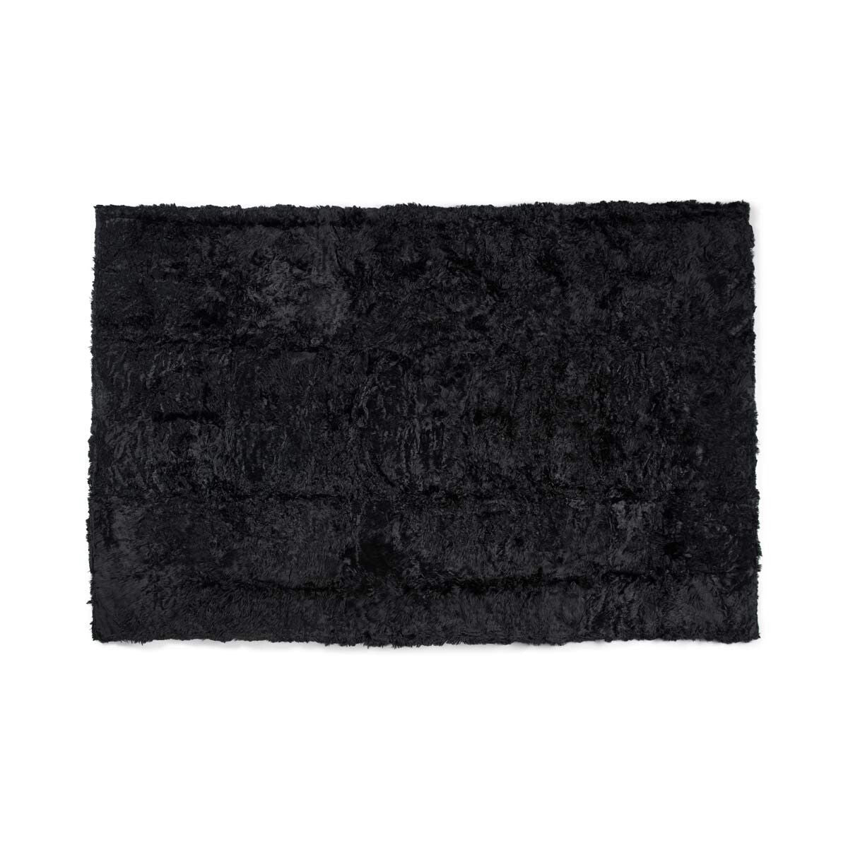 Alpakka Teppe 200x300 cm Svart