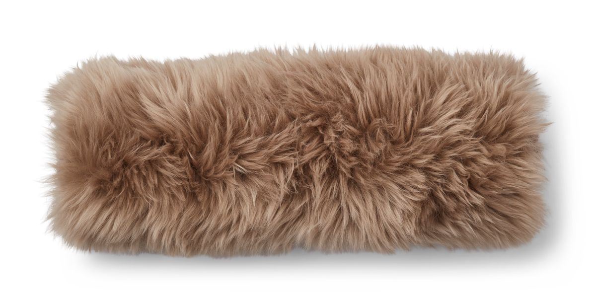 Bolsterpute | Langhåret, korthåret | New Zealand | Ø20xL52 cm Lysebrun / Lysebrun