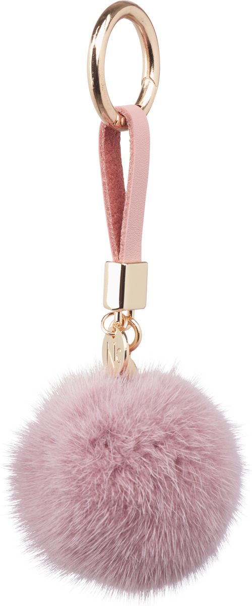 Pom Pom nøkkelring Lys Lilla