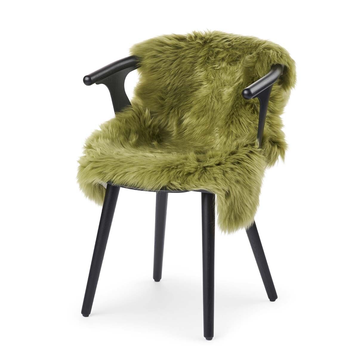 Saueskinn | Langhåret | New Zealand | 100x60 cm Grønn