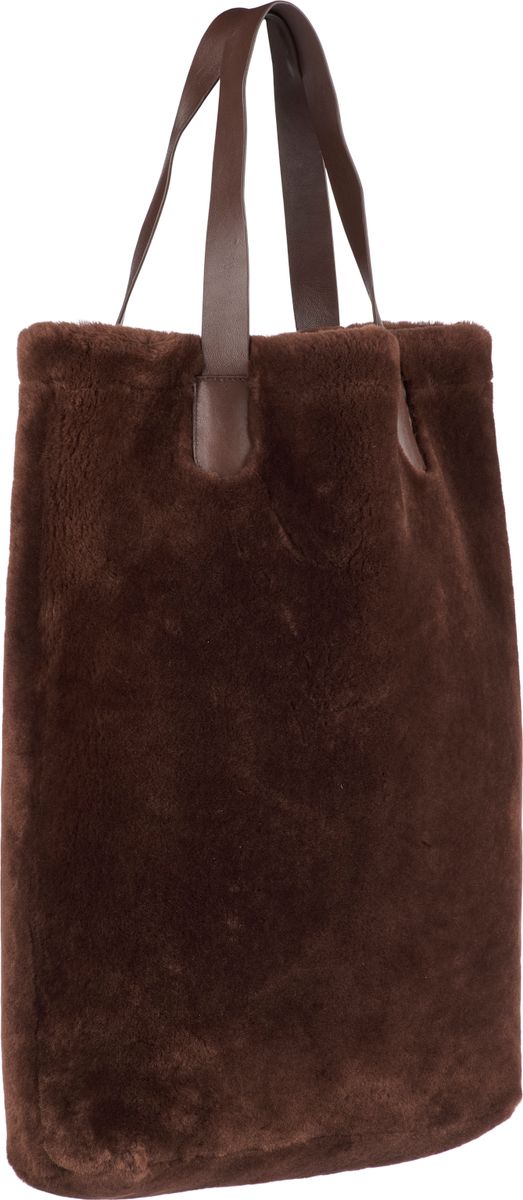 Leonora Shopper Bag Teddy Brun