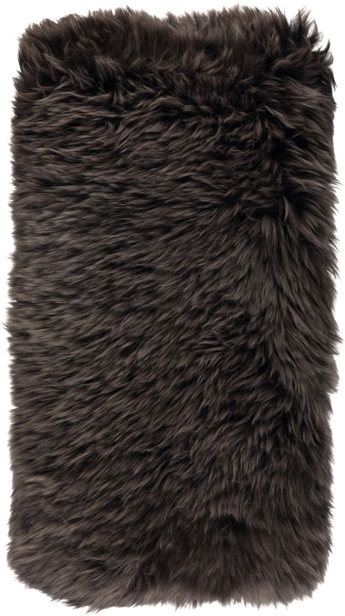 Saueskinnspute | Langhåret | New Zealand | 28x56 cm Valnøtt