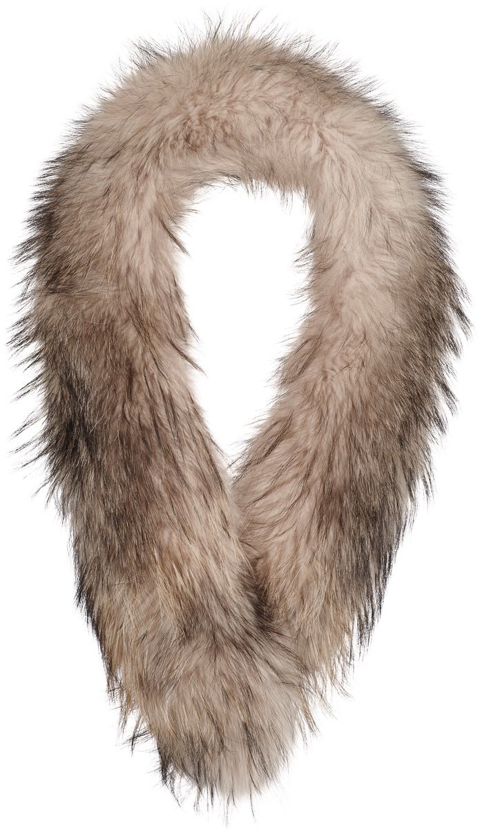 Klara Deluxe pelskrage Strand Sand
