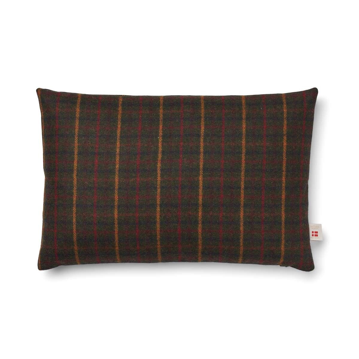 Dobbeltsidig pute Kilberry Fir-Dark Green