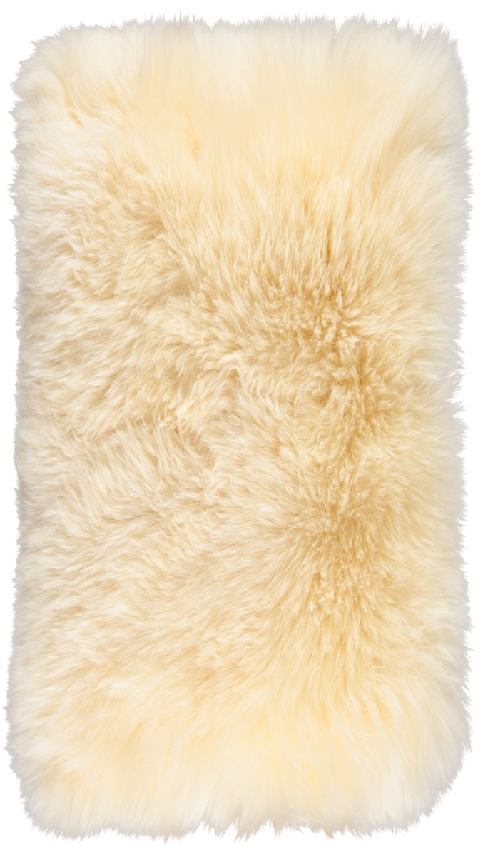 Saueskinnspute | Langhåret | New Zealand | 28x56 cm Lys Honning