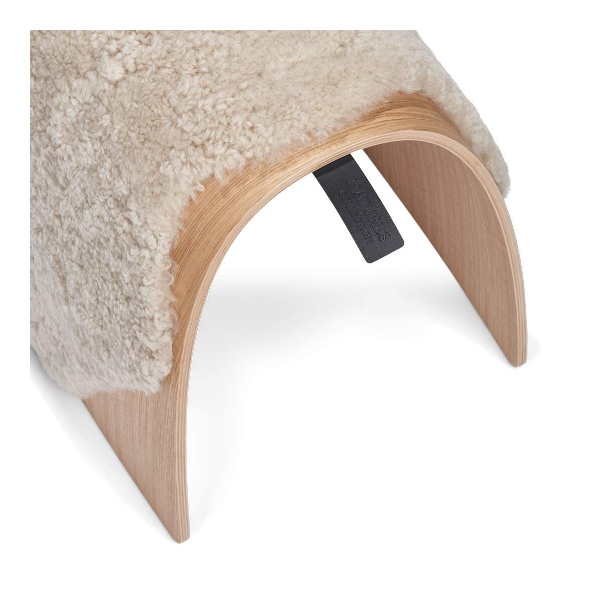 Sheep Stool cover | Korthåret | New Zealand Beige