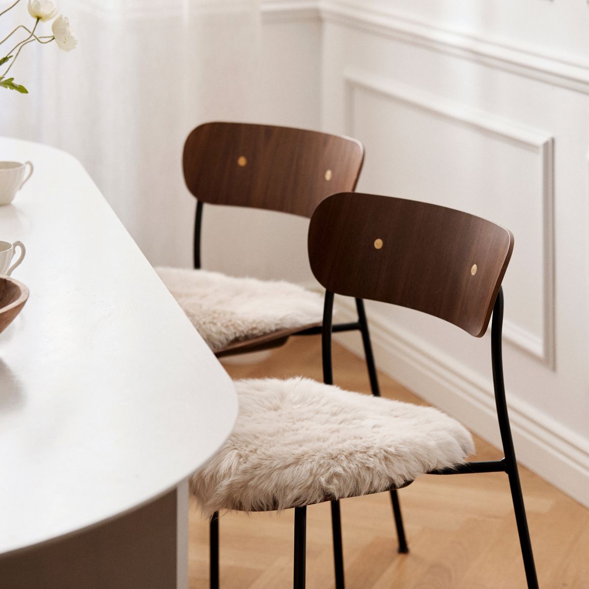 Setepute | Langhåret | New Zealand | Ø38 cm Lilla