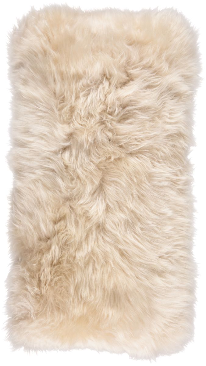 Saueskinnspute | Langhåret | New Zealand | 28x56 cm Beige
