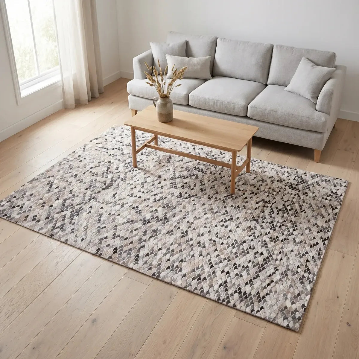 Kuskinn designteppe | Brasil | 200x300 cm | 170x240 cm