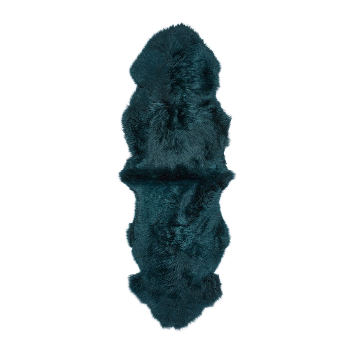 Saueskinn | Langhåret | New Zealand | 180x60 cm Blågrønn
