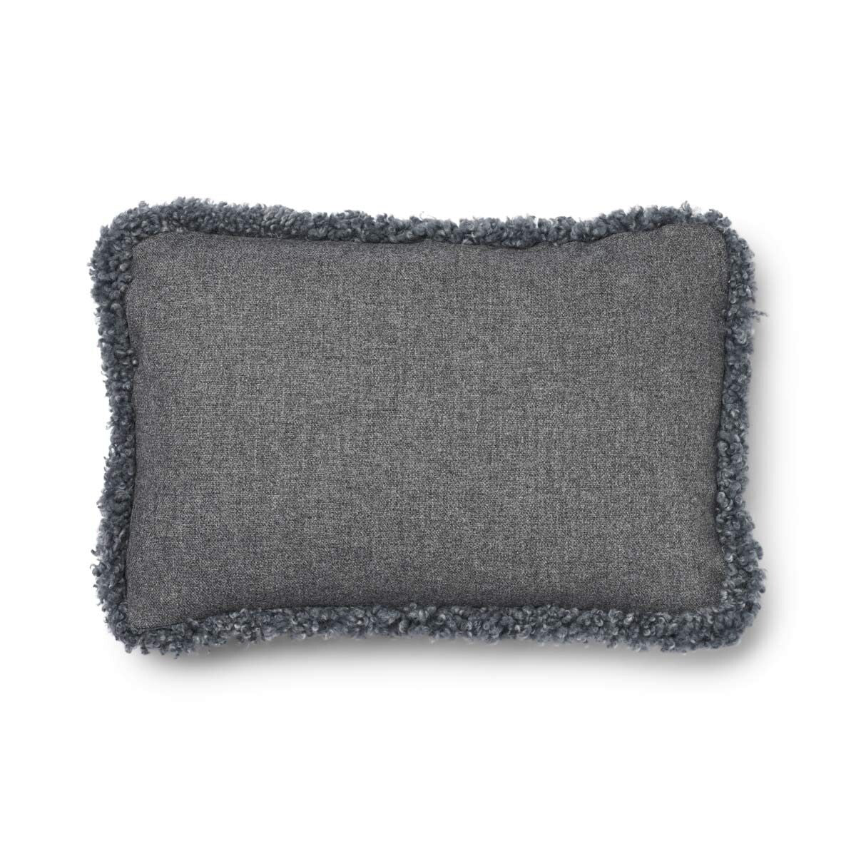 Classic Collection | Ullpute | Korthåret | Dobbeltsidig | 52x52 cm | 34x52 cm Grå / Lysegrå
