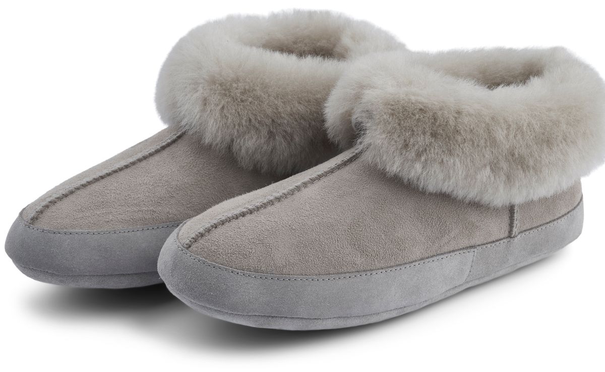 Soft sole slipper Lys Grå