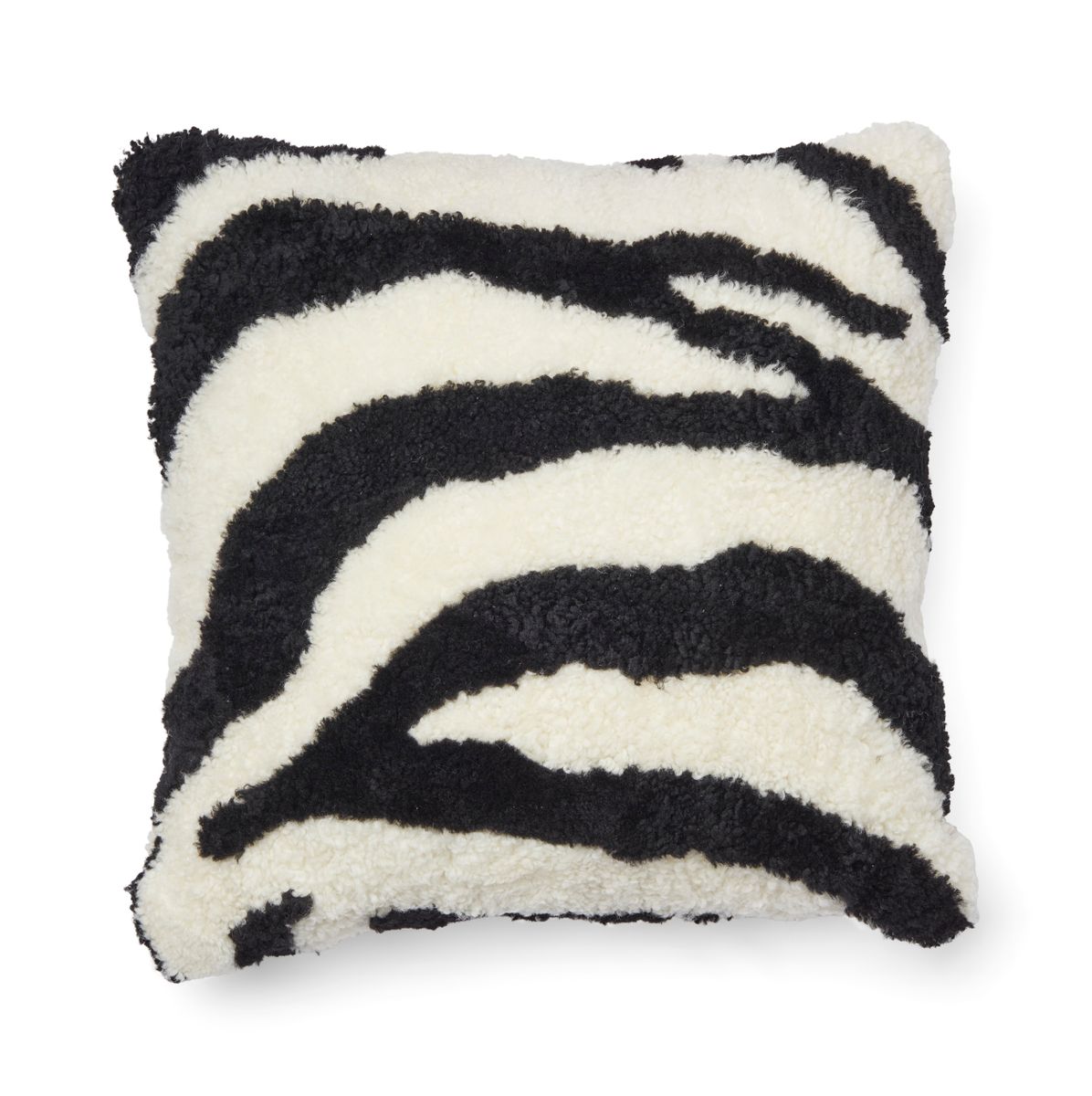 Zebra-pute Elfenben/Svart