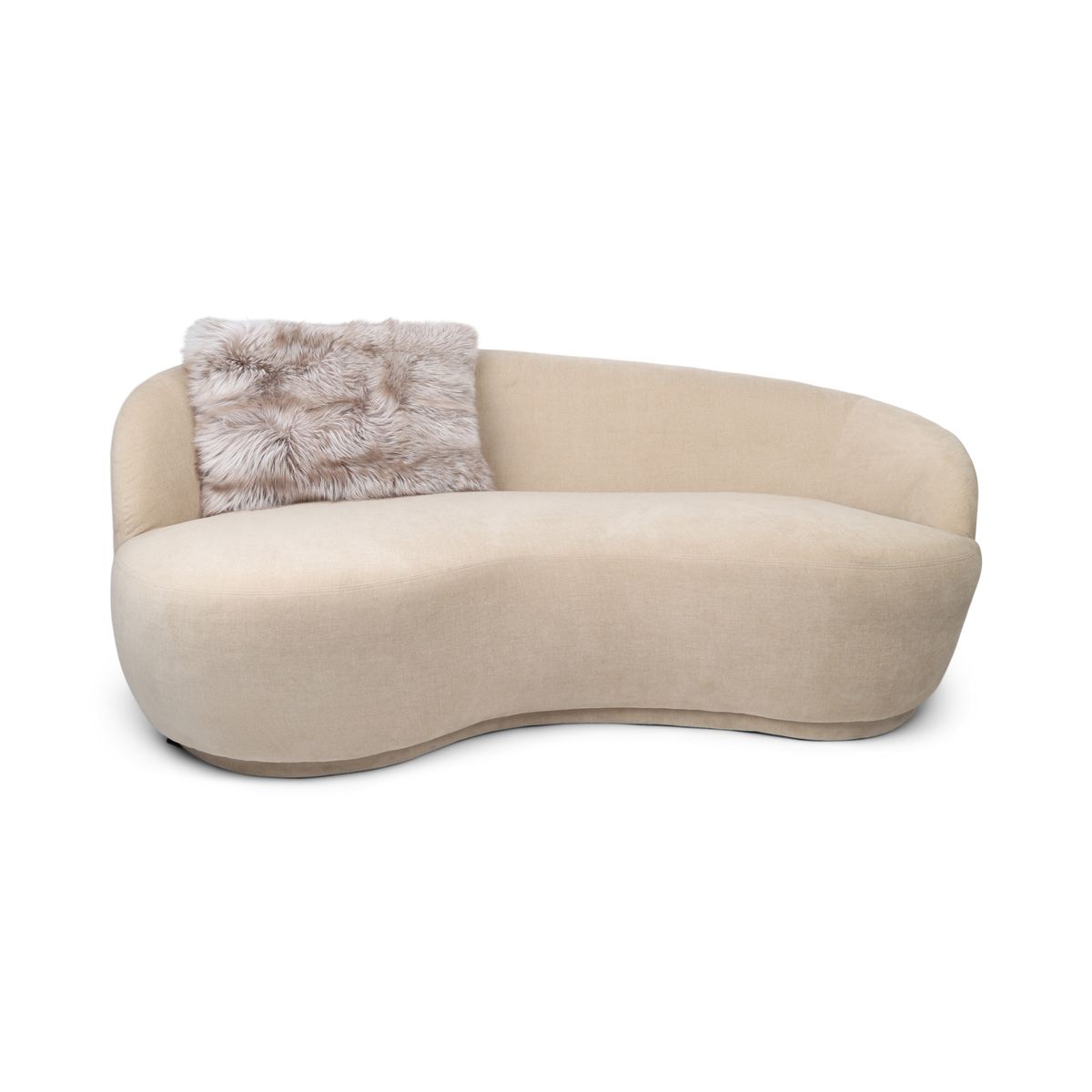 Premium Revepute | Kasmirbakside | Norge | Nougat | 70x42 cm