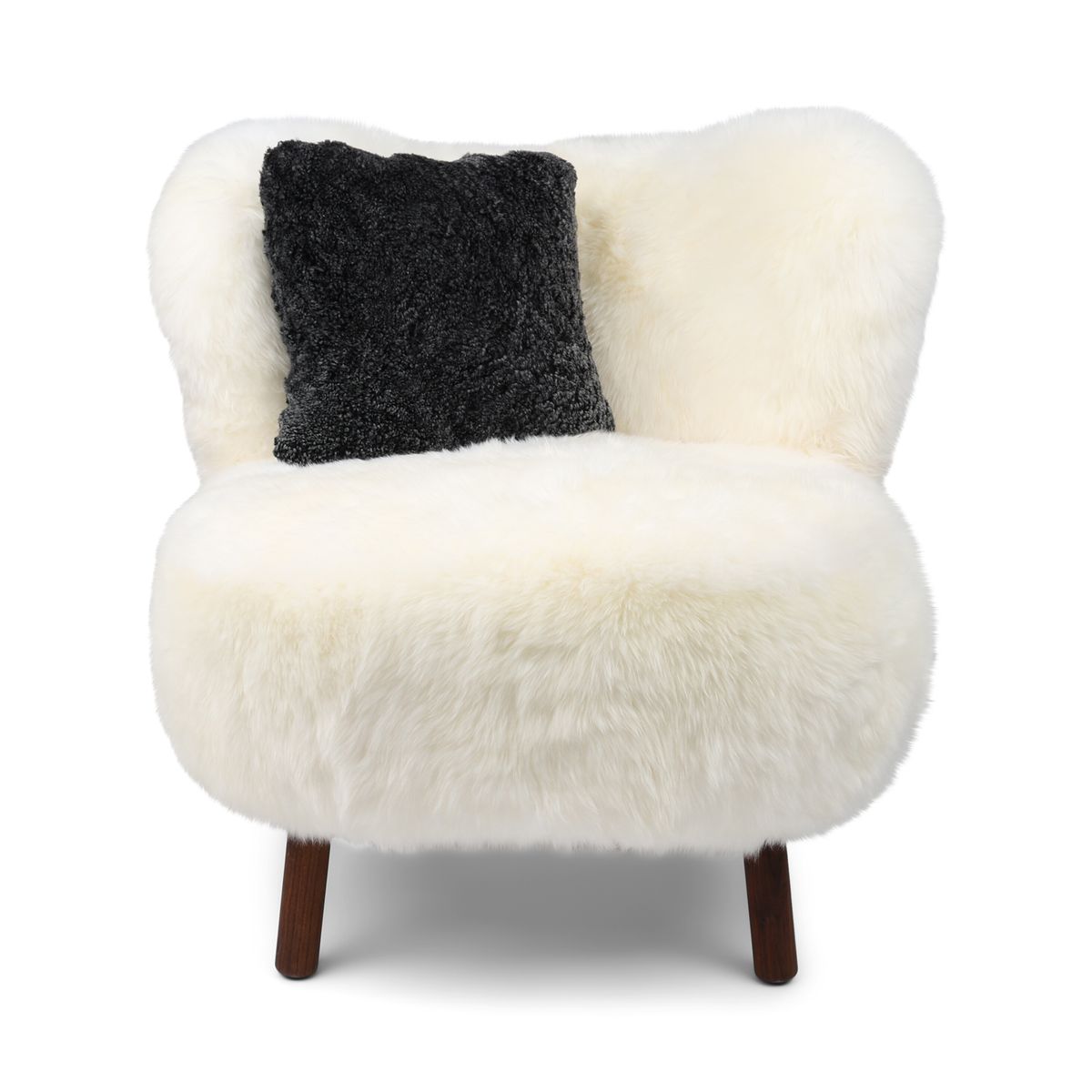 Ethan Puffy Lounge Chair Hvit