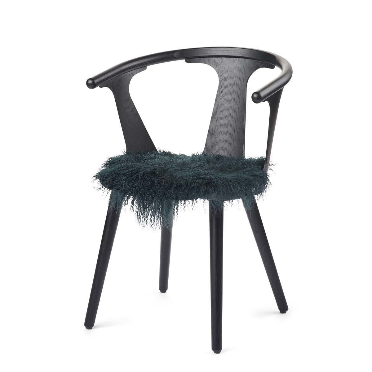 Setepute | Krøllet | Tibet | Ø38 cm Blågrønn
