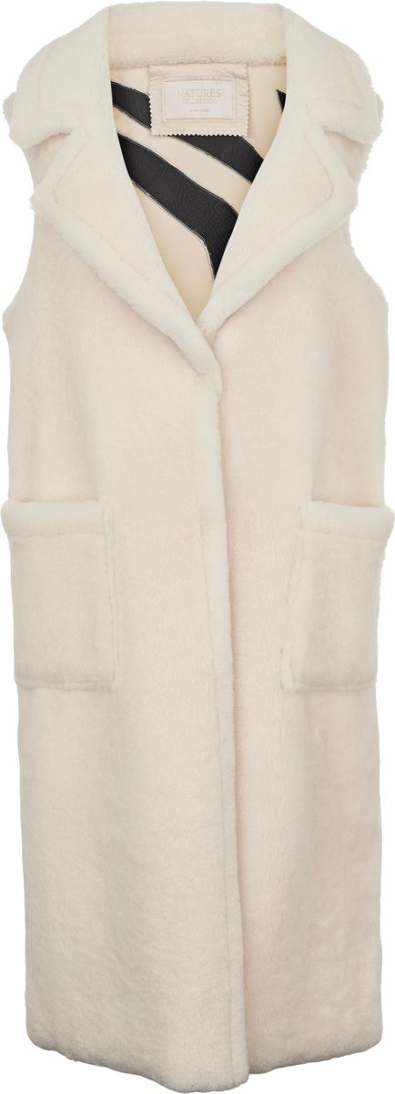 Raelynn Vest Zebra/sort/perle