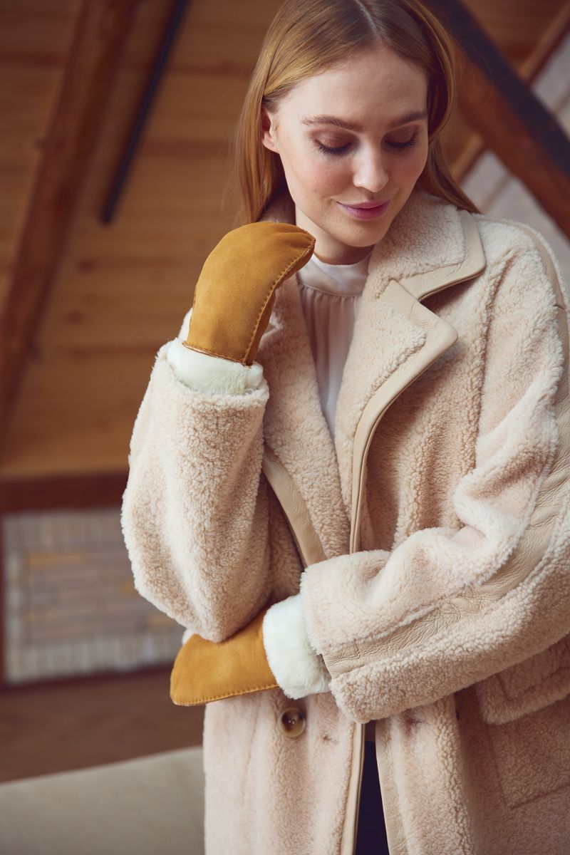 Jill jakke Beige