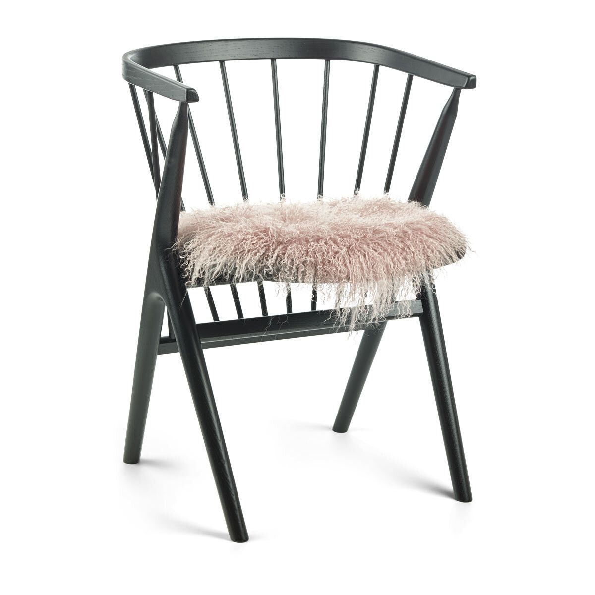 Setepute | Krøllet | Tibet | Ø38 cm Rosa