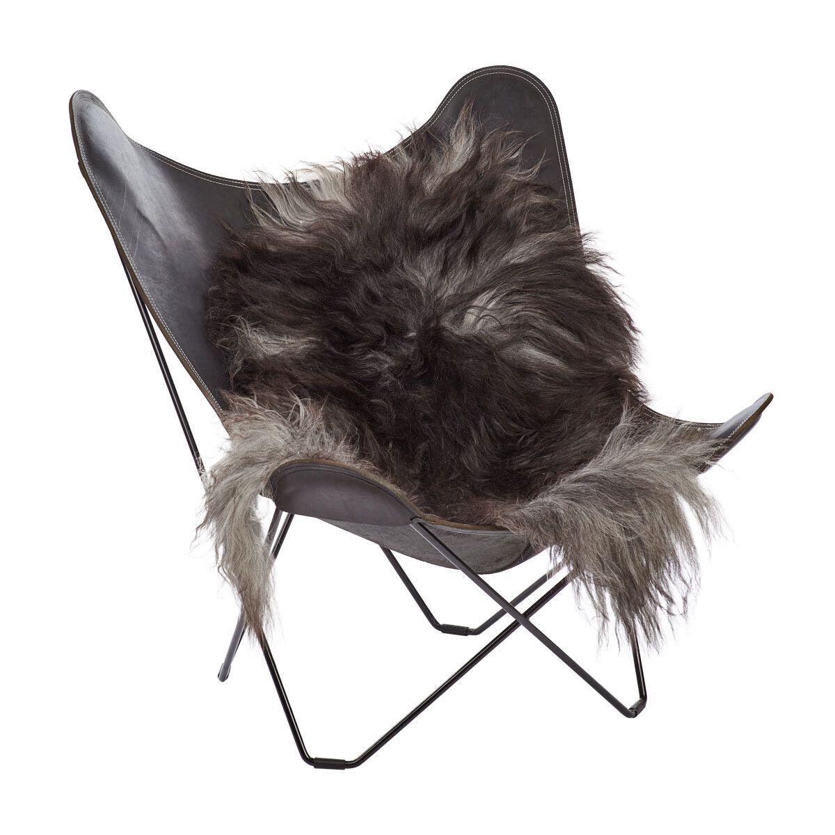 Saueskinn | Langhåret | Island | 100-120x60 cm