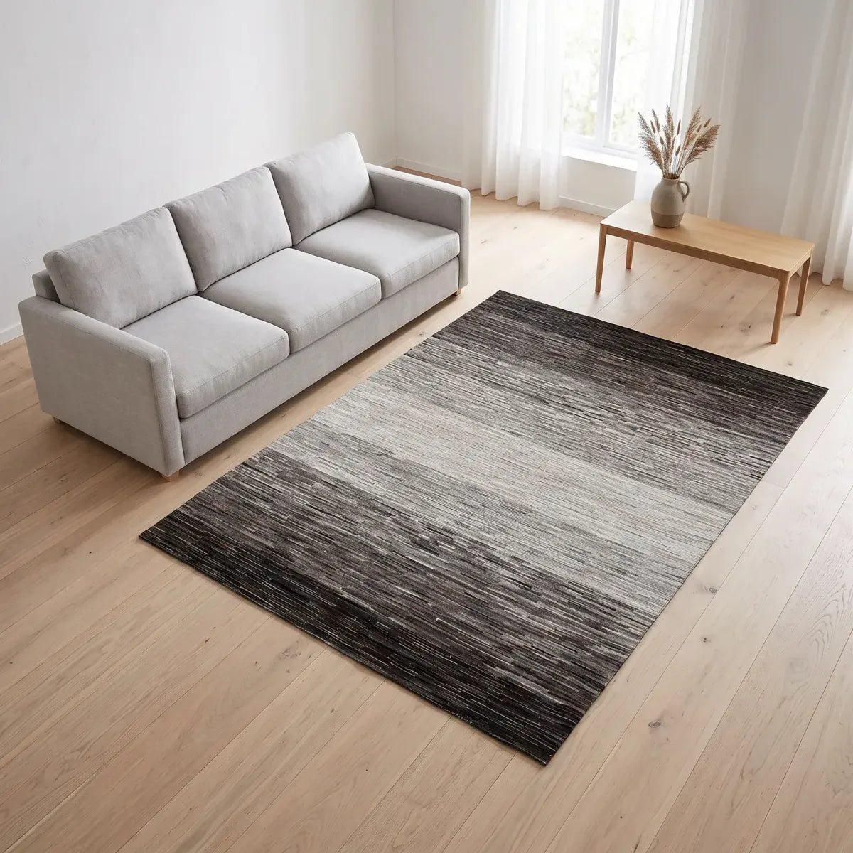 Kuskinn Teppe med Gradientmønster | Brasil | 200x300 cm | 170x240 cm