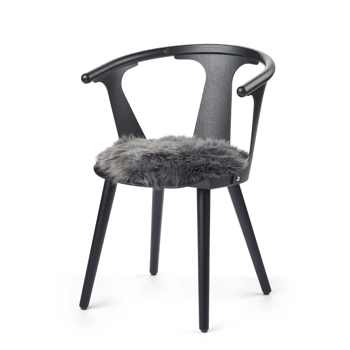 Setepute | Langhåret | New Zealand | Ø38 cm Mørk grå