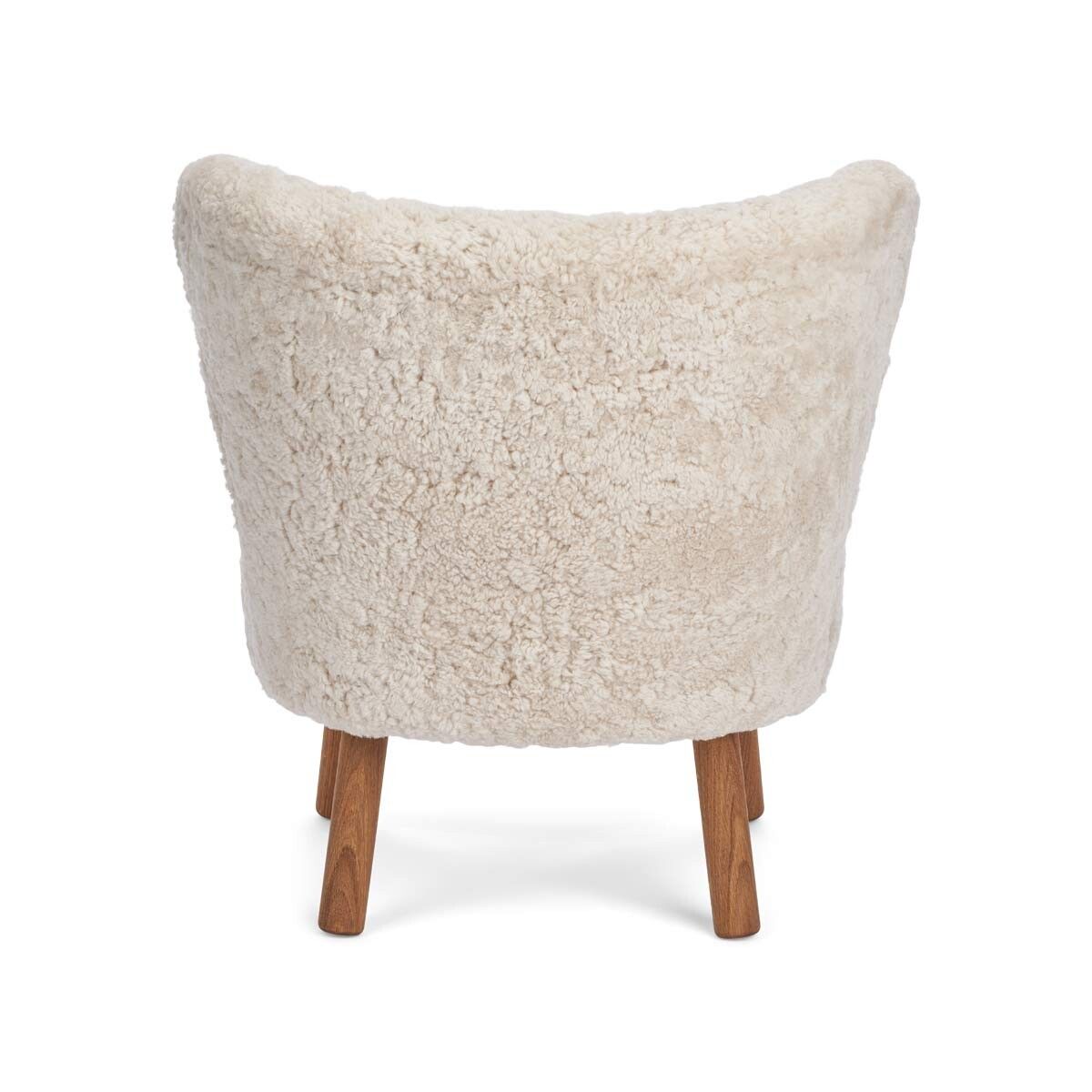 Emily Lounge Chair | Korthåret Pearl