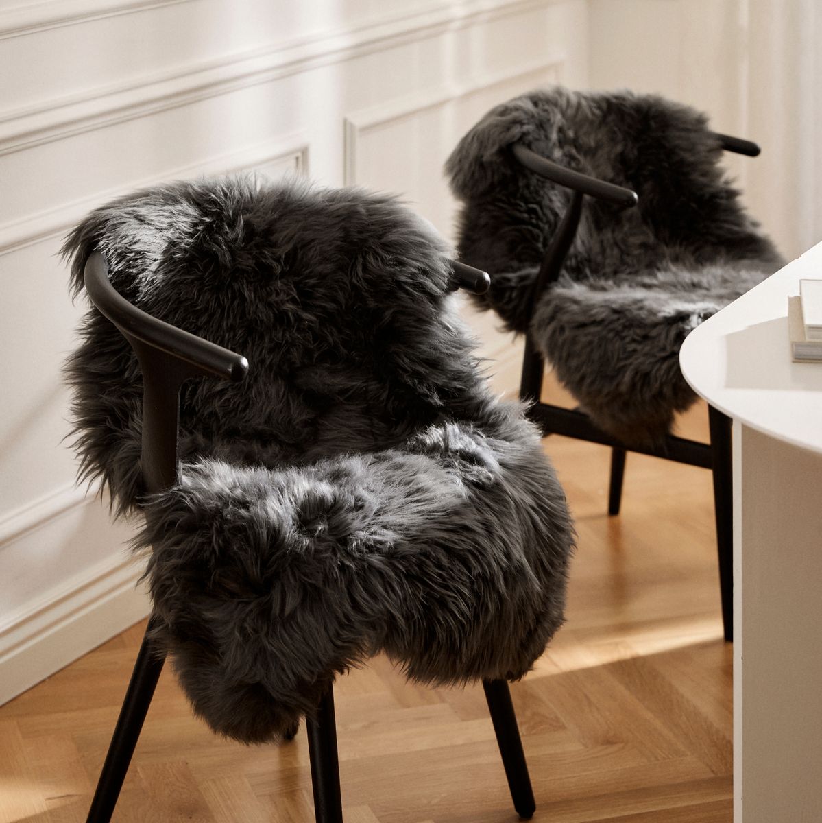 Saueskinn | Langhåret | New Zealand | 135x60 cm Lilla