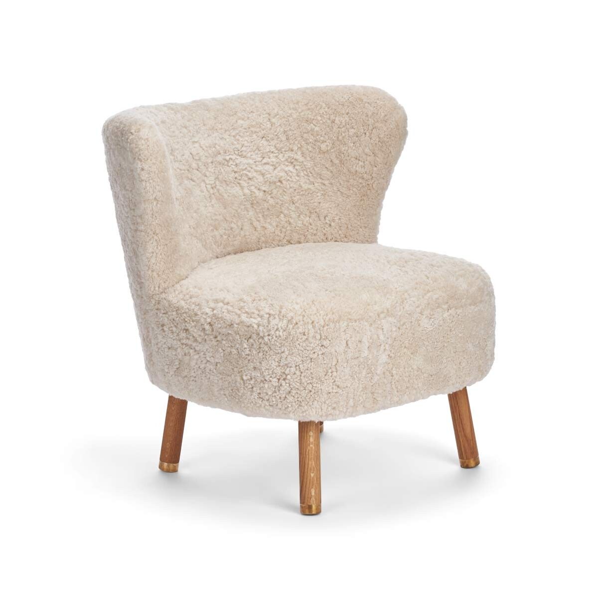 Emil Lounge Chair | Korthåret