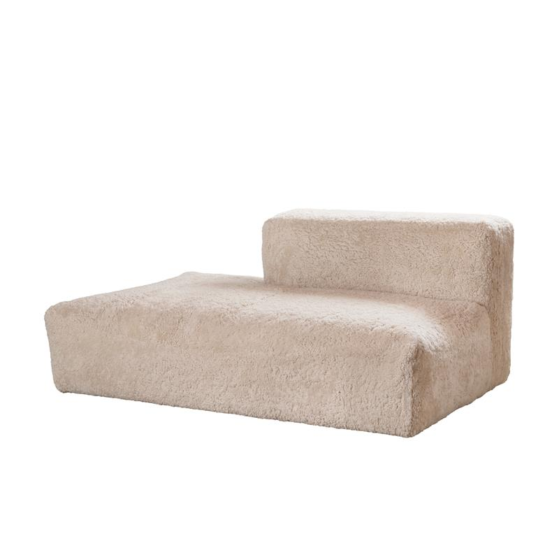 Julian modulsofa | Hjørne-, midt- og endeseksjon | Korthåre | New Zealand Beige