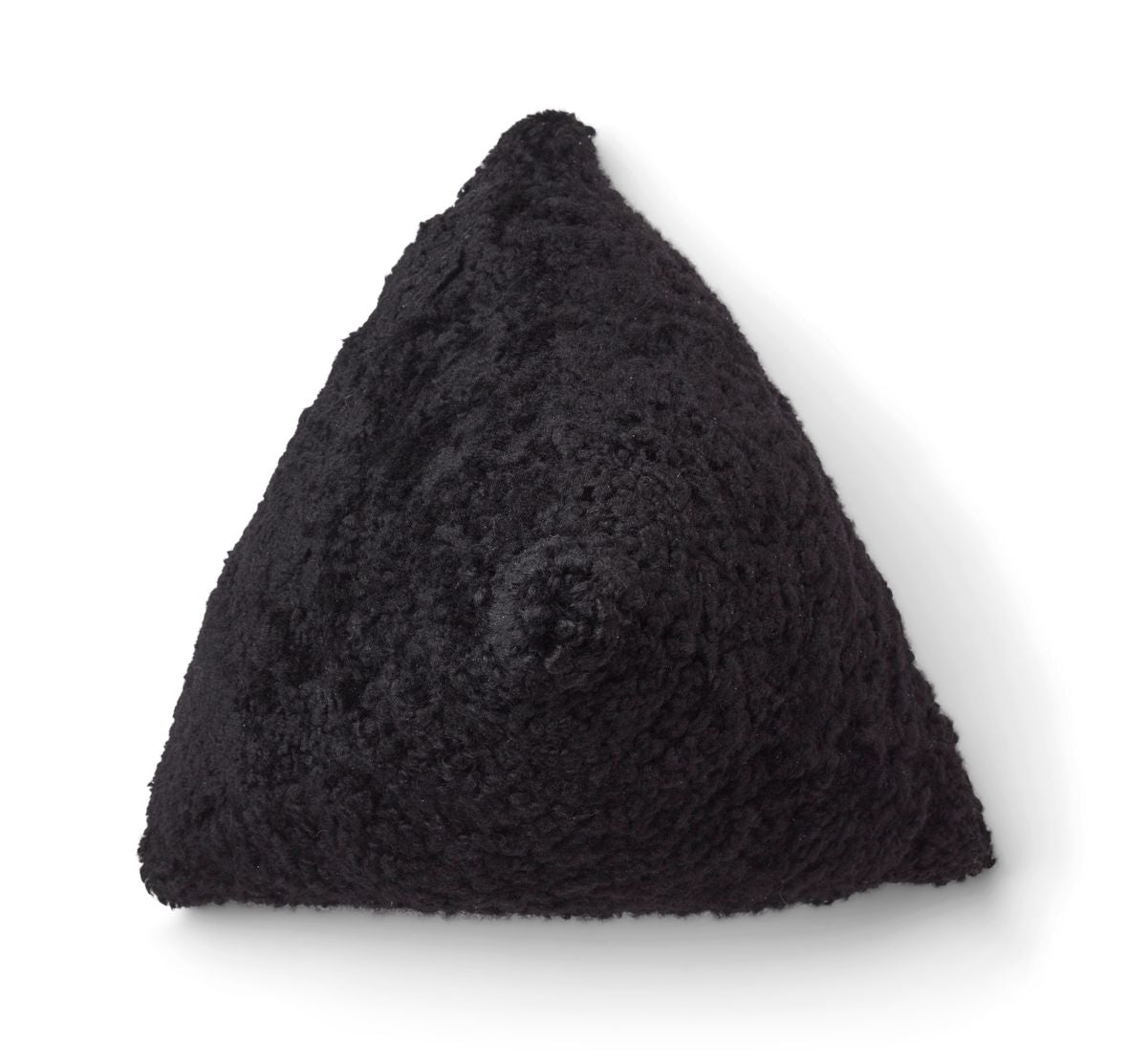 Hematite pute | Korthåret | New Zealand | 35x35x35 cm Svart