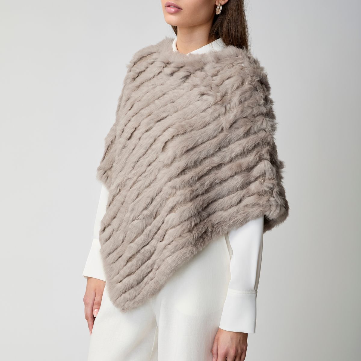 Molly poncho Svart