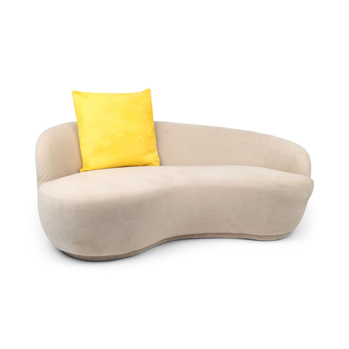 Premium Kuskinnspute | Tosidig Lysegul