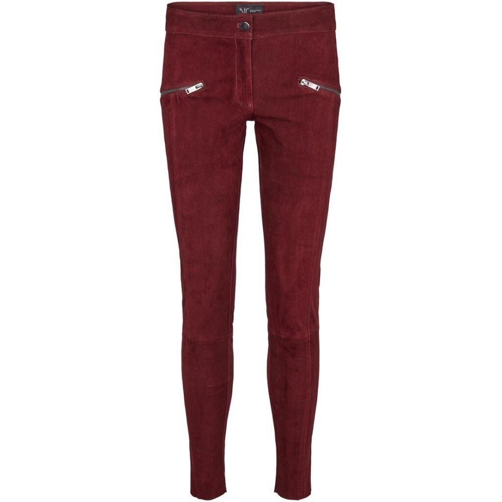 Jasmin Leggins i semsket skinn