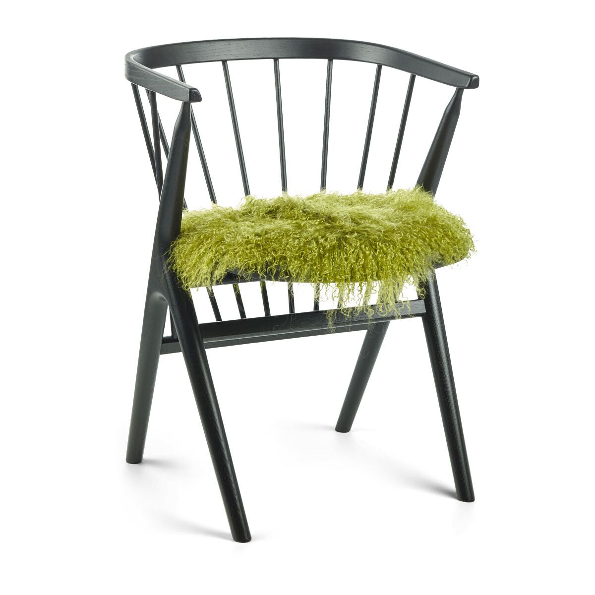 Setepute | Krøllet | Tibet | Ø38 cm Grønn