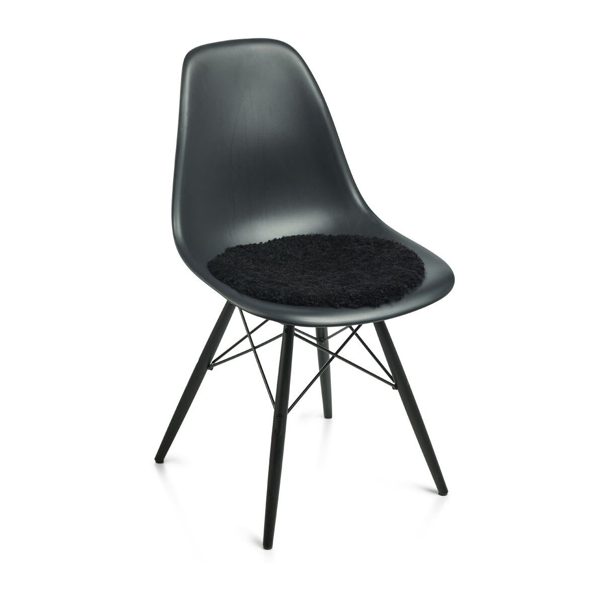 Setepute | Korthåret | New Zealand | Ø38 cm Svart