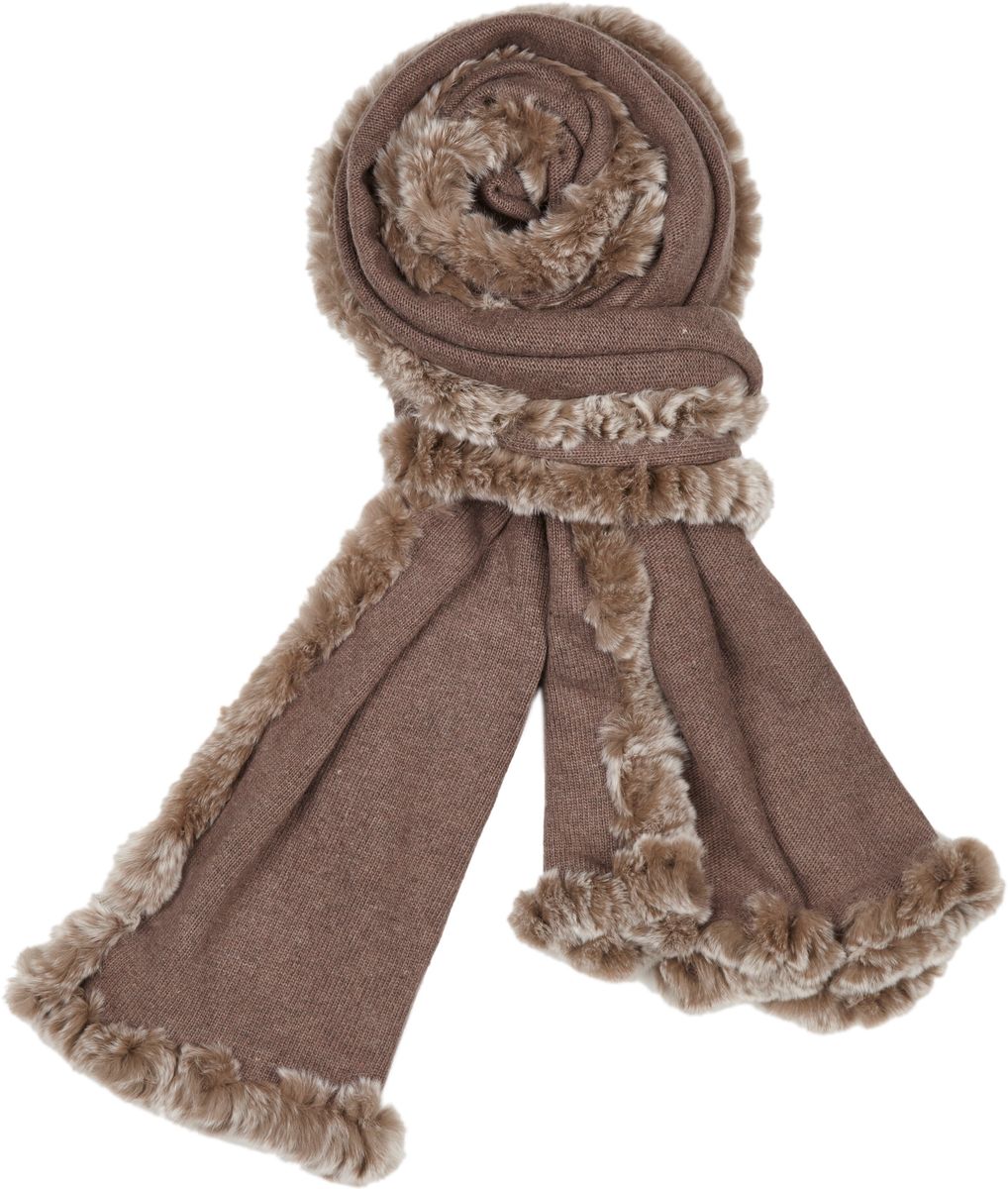 Scarlet halstørkle Gråbrun