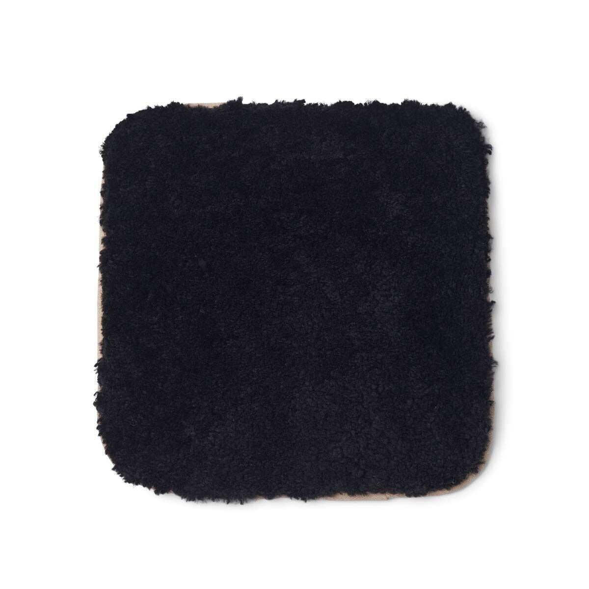 Zero Waste setepute | Korthåret | New Zealand | 35x35 cm Svart