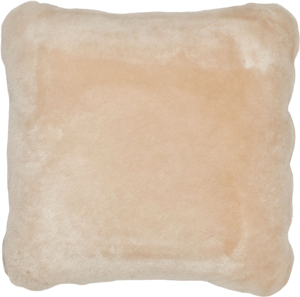 Saueskinnpute | Mokkasin | Dobbeltsidig | 40x40 cm Naturlig