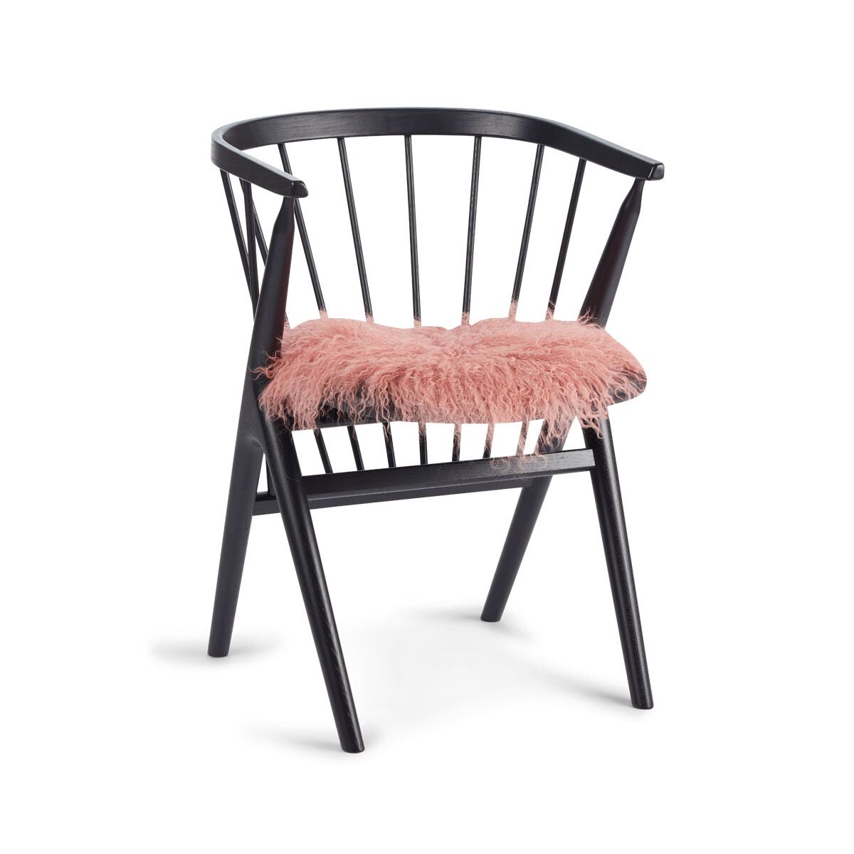 Setepute | Krøllet | Tibet | Ø38 cm Gammelrosa