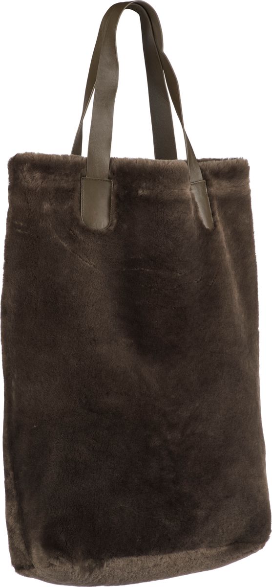 Leonora shopper Mosegrønn