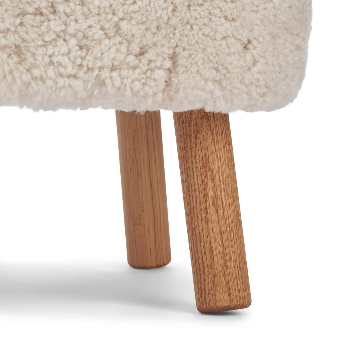 Emily Lounge Chair | Korthåret Beige