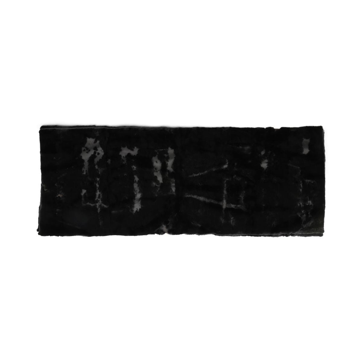 Minkpledd | Kashmirbakside | Blacky | 150x60 cm