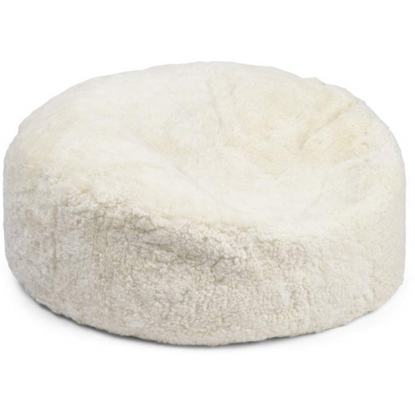 Sakosekk | Korthåret | New Zealand | D75xH28 cm Hvit