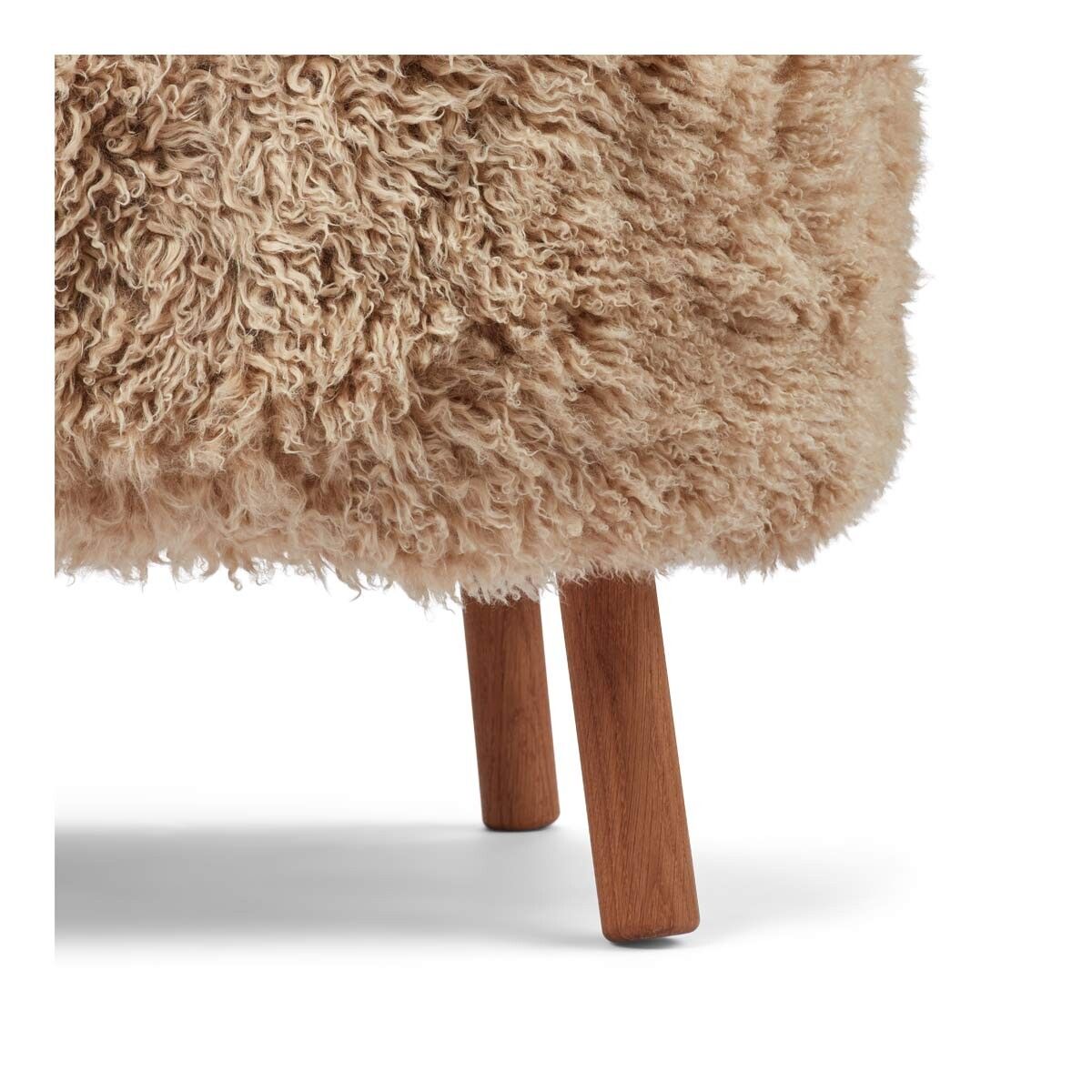 Emil Lounge Chair | Long Wool Honning