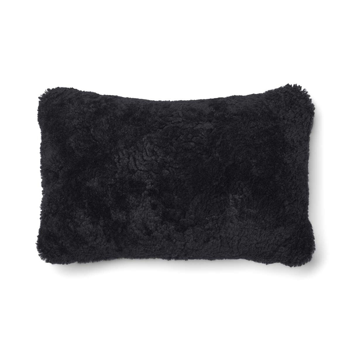 Classic Collection | Ullpute | Korthåret | 52x52 cm | 34x52 cm Koksgrå / Svart