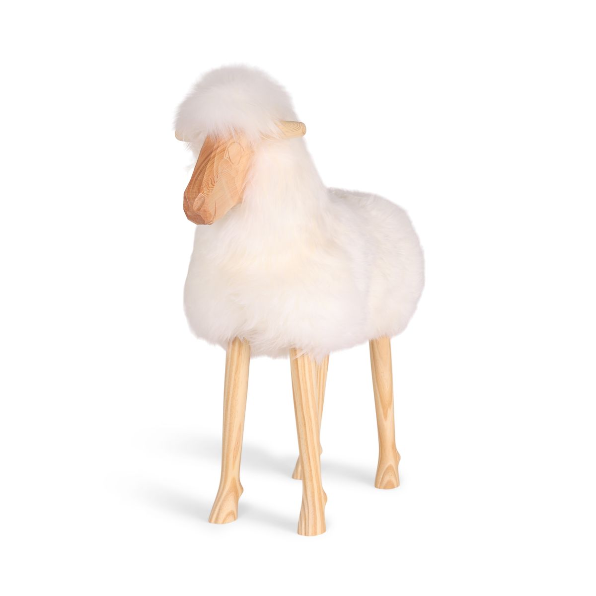 Signature Standing Sheep | Large Hvit