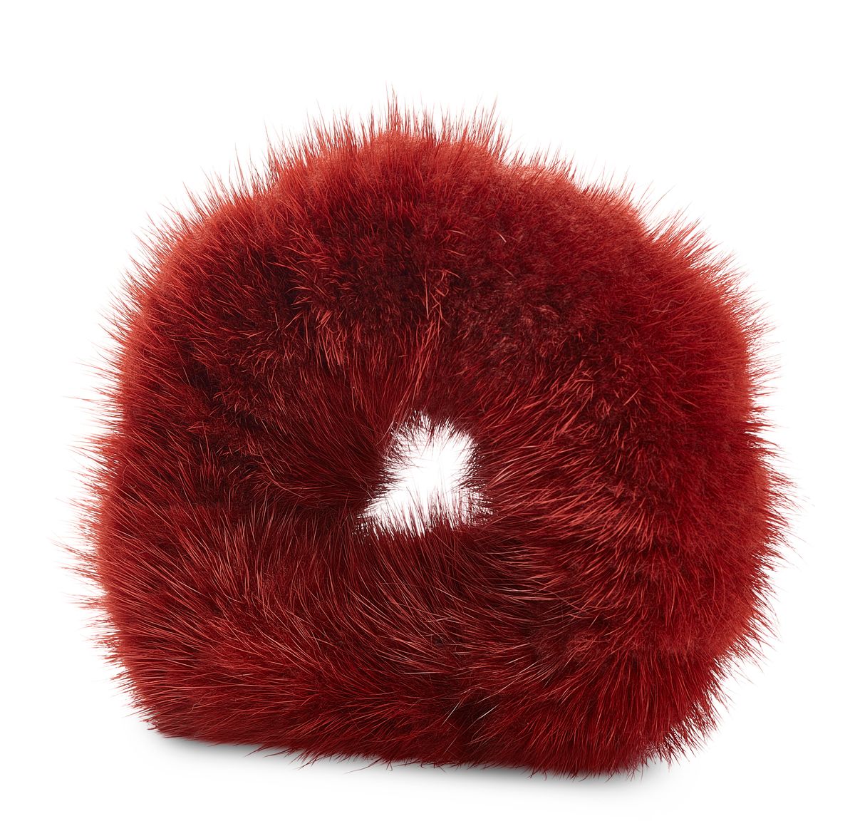 Mink hårelastikk Mørk Oransje