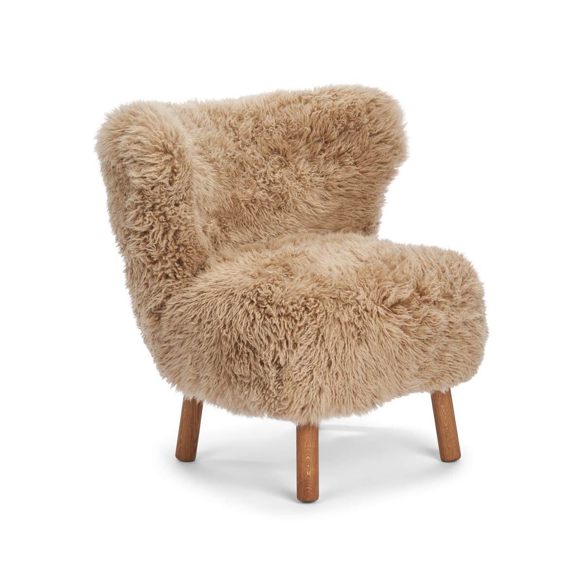 Emily Lounge Chair | Long Wool Honning